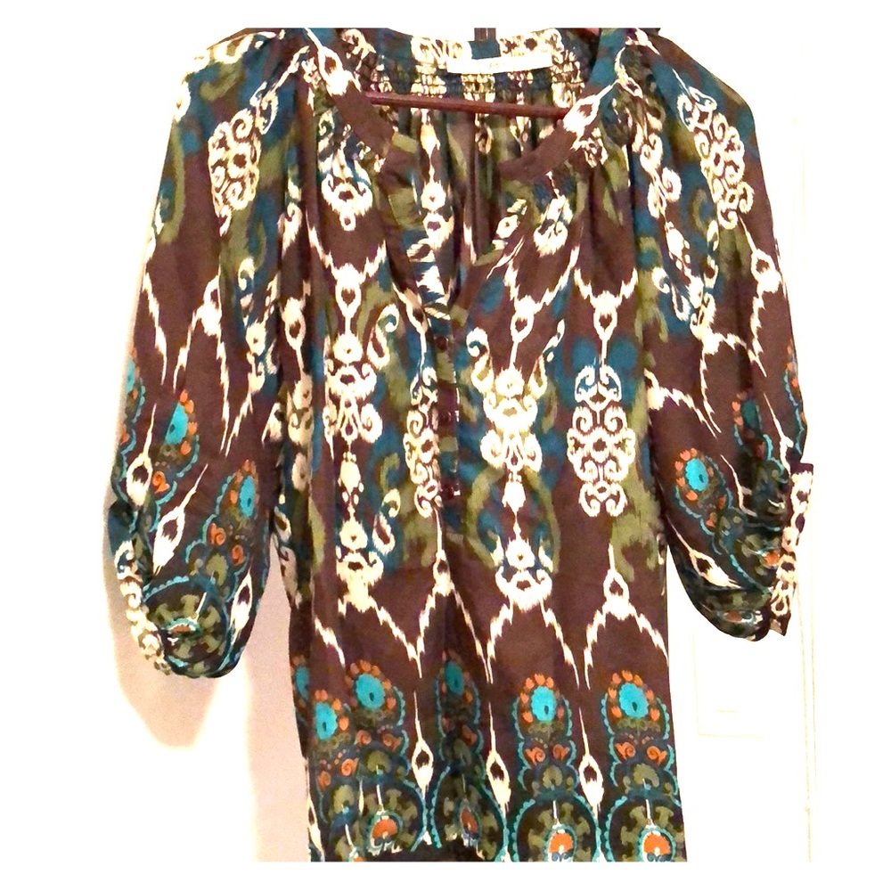 Multi color Gibson blouse